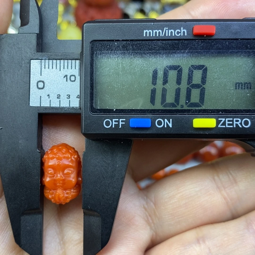 狗****南红玛瑙未镶嵌单珠10mm