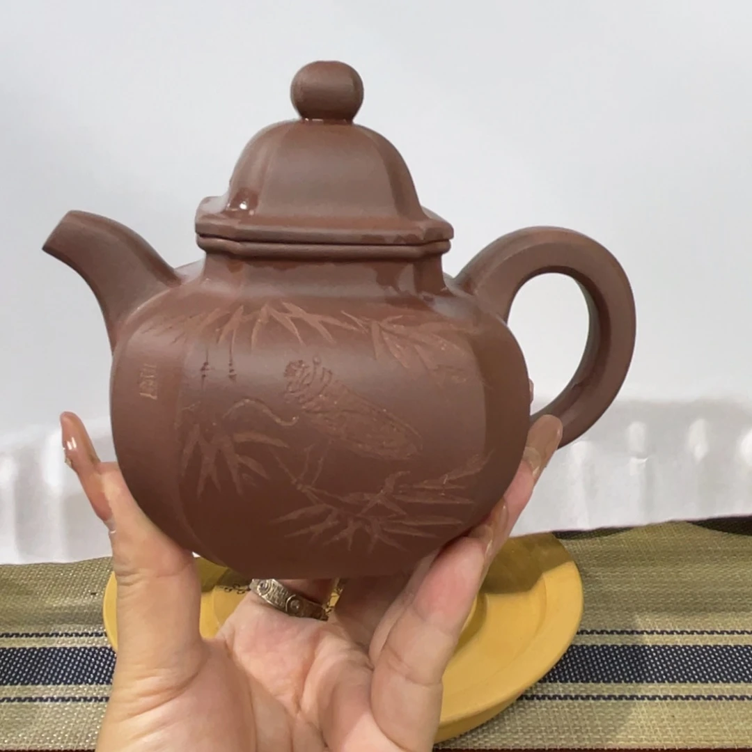 茶壶紫砂就*钱宜兴紫砂2222