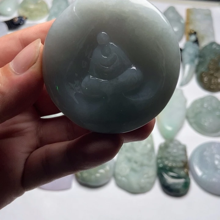 颈饰未镶嵌翡翠悟道39
