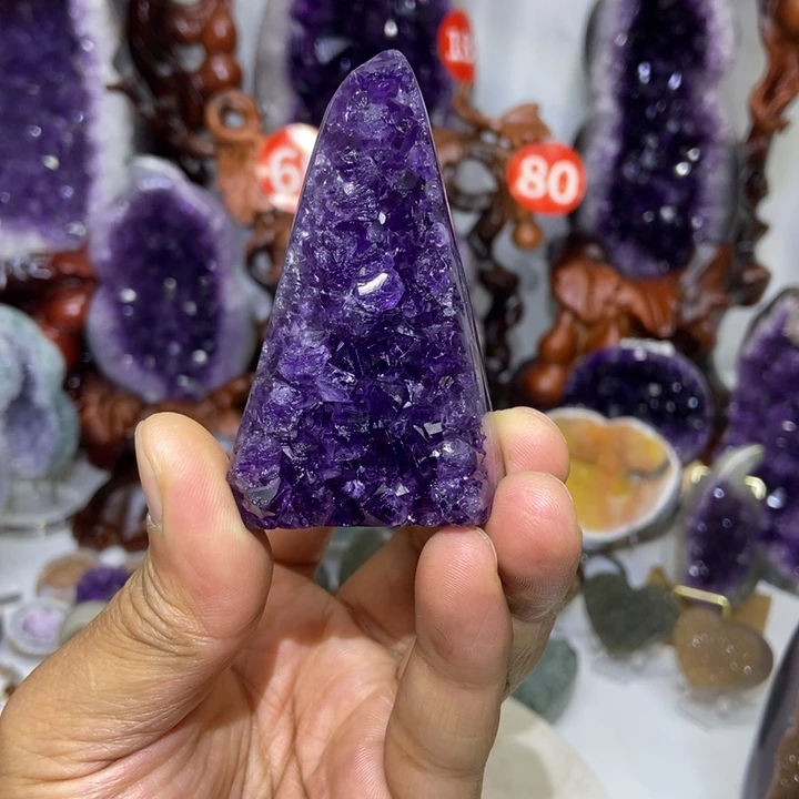 未镶嵌紫晶大型摆件（非配饰）