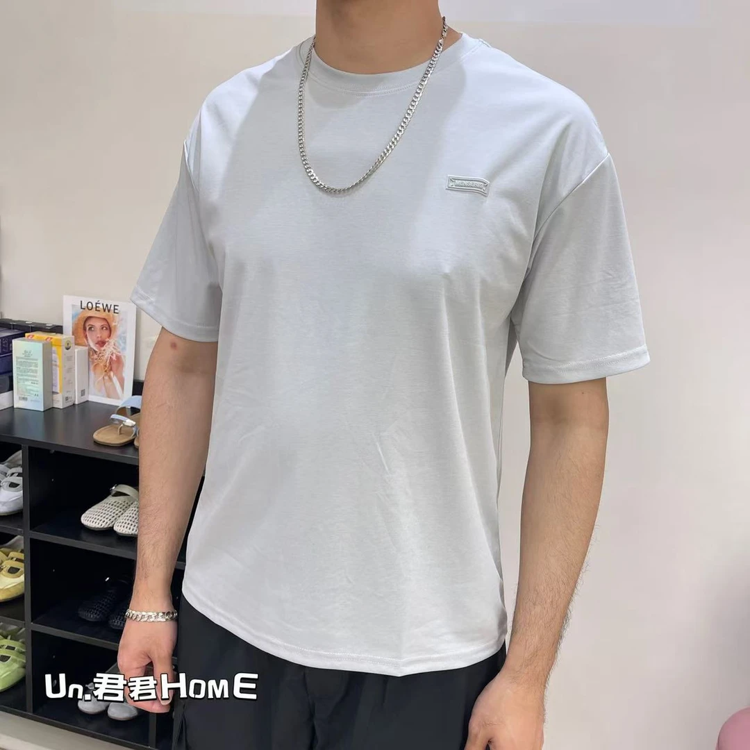 君君家【男士T】90925夏季高品质男孩圆领休闲时尚潮流上衣