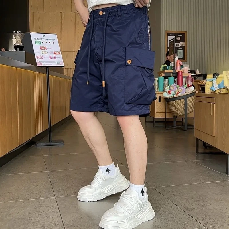 【Npkp&Victorit官方】2025夏季设计感拼接大多口袋运动工装休闲