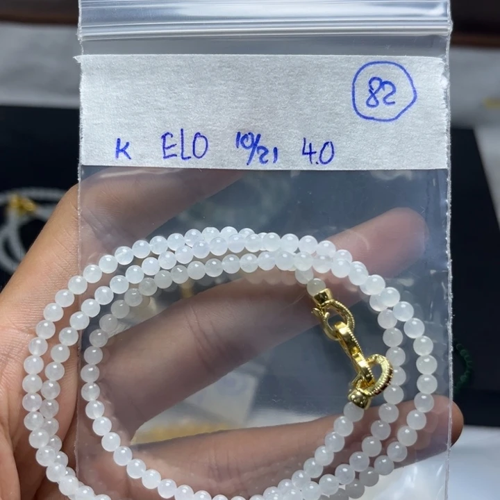 未镶嵌定制翡翠项链