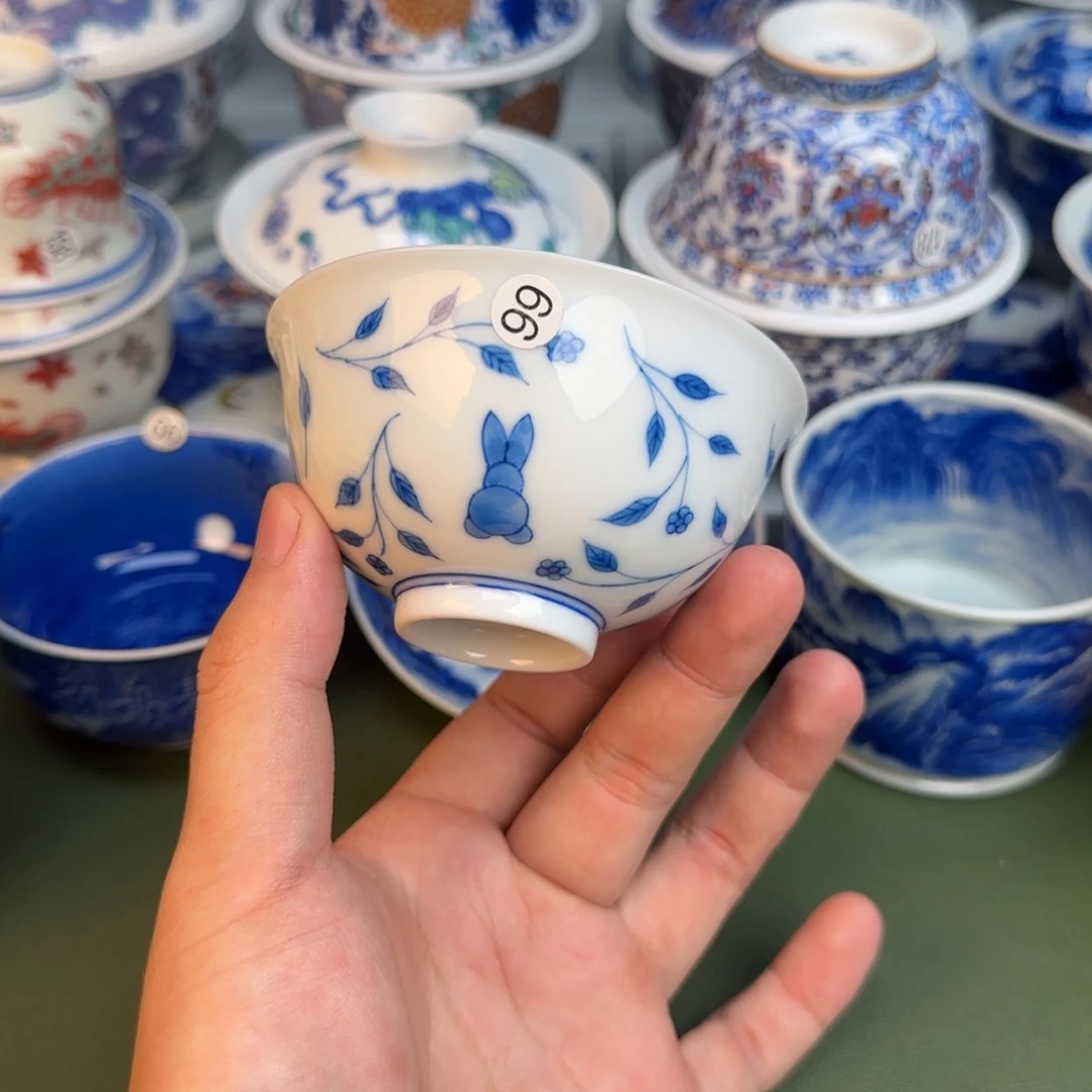 彦祖纯手工手绘茶具99
