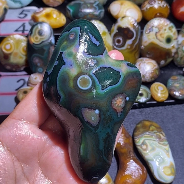 皇***岸玛瑙/玉髓未镶嵌吊坠(不含链)
