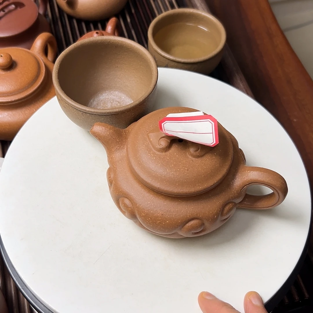 朱***名茶壶段泥紫砂壶等传统