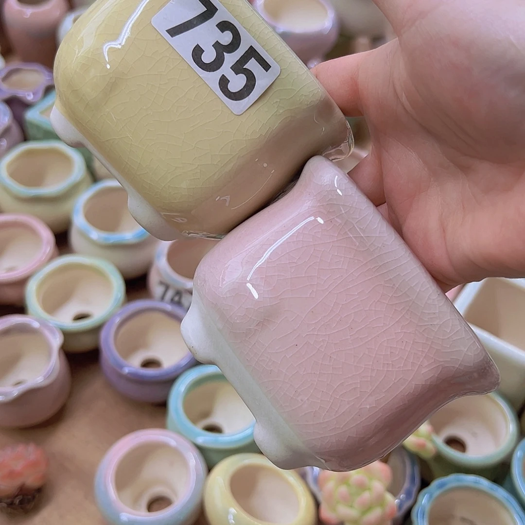 陶瓷花盆单场满12包邮