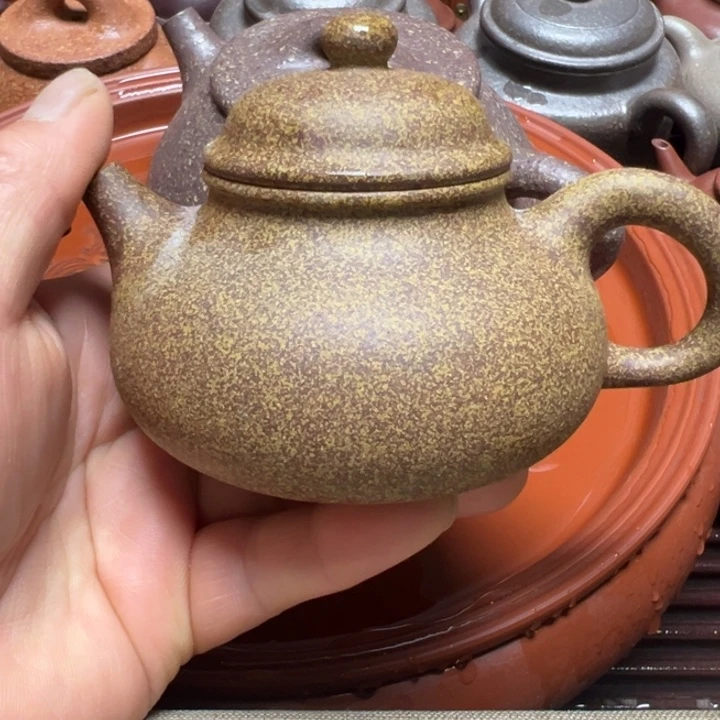 紫砂茶壶宜兴原矿段泥