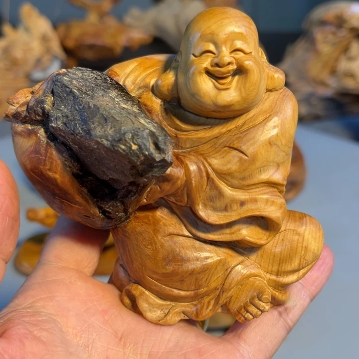 柏木（崖柏）根雕工艺摆件