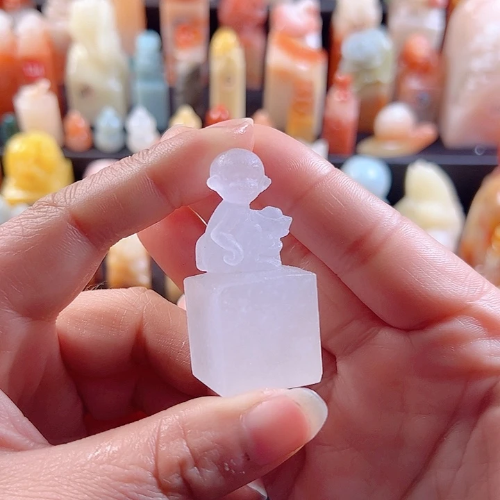 云南石印石2.2厘米，猴子