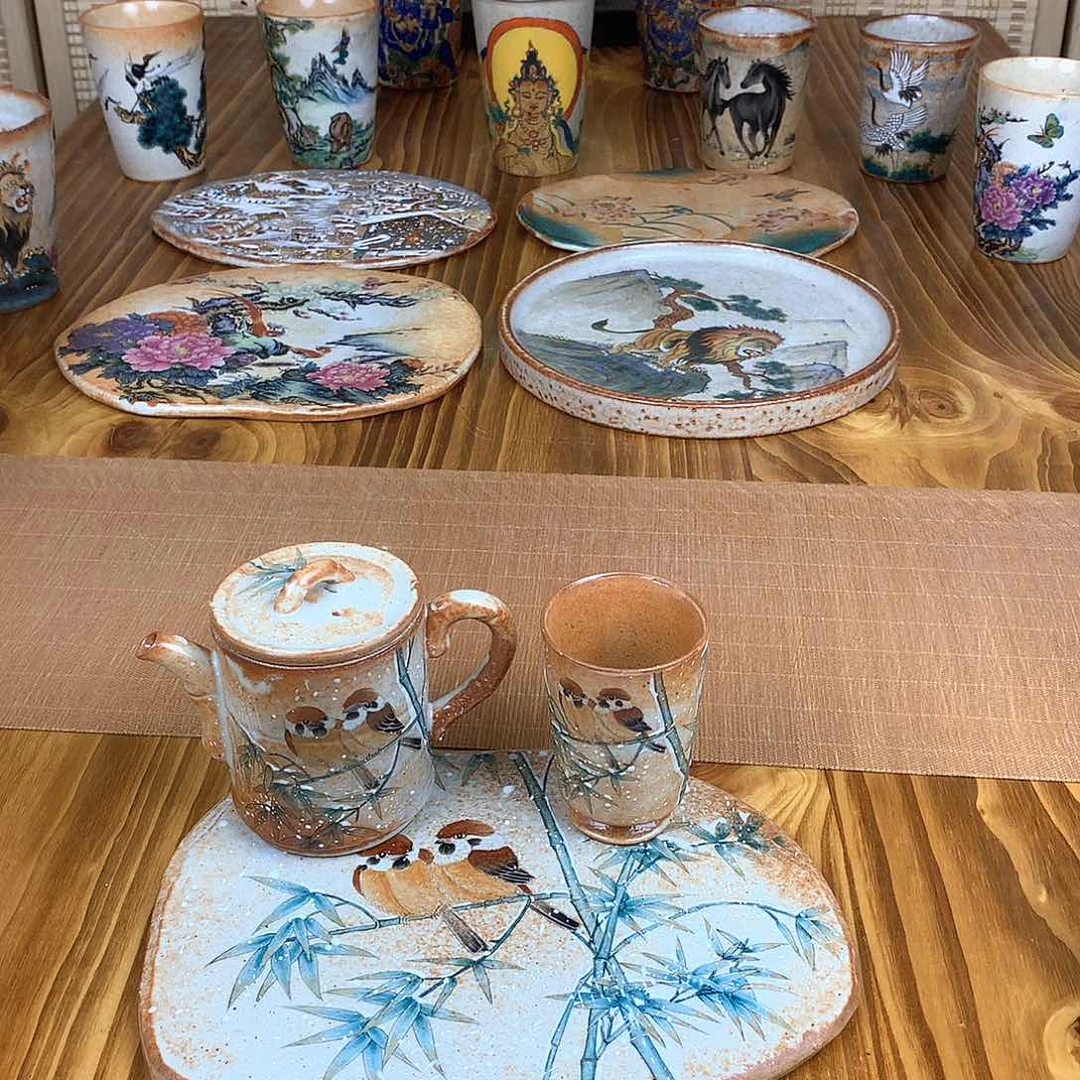 三***度杯景德镇陶瓷手作