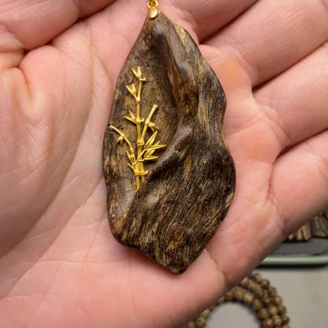 飞***、沉香碎屑沉香文莱软丝沉水7.08克