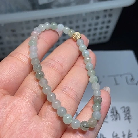 未镶嵌手串翡翠翡翠