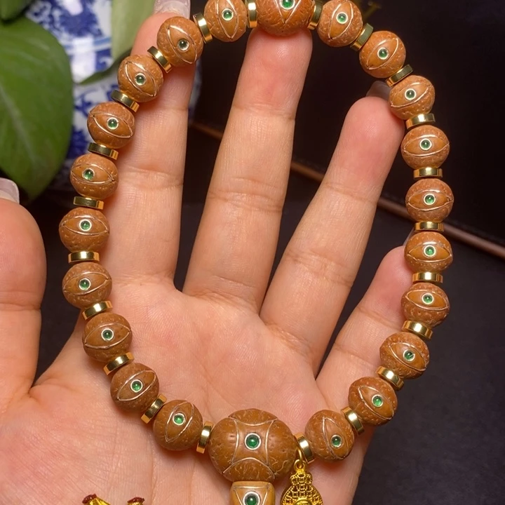 凤眼菩提手串尼泊尔