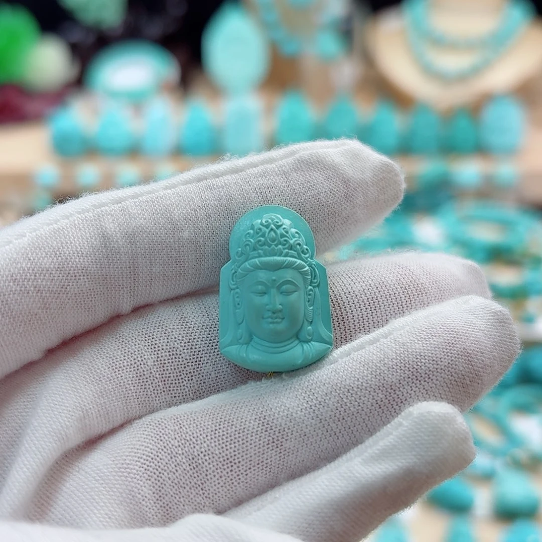 绿松石未镶嵌珠宝奇石