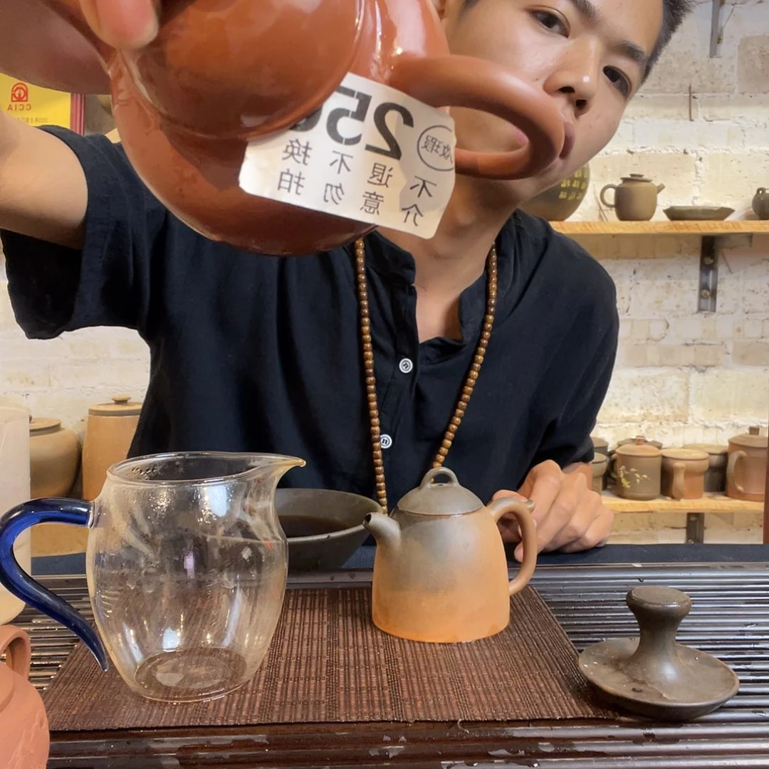 啊***酷陶广西钦安龙窑坭兴陶柴烧