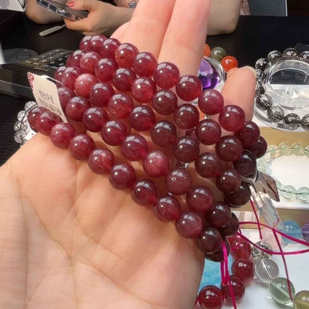 水晶手链未镶嵌草莓晶