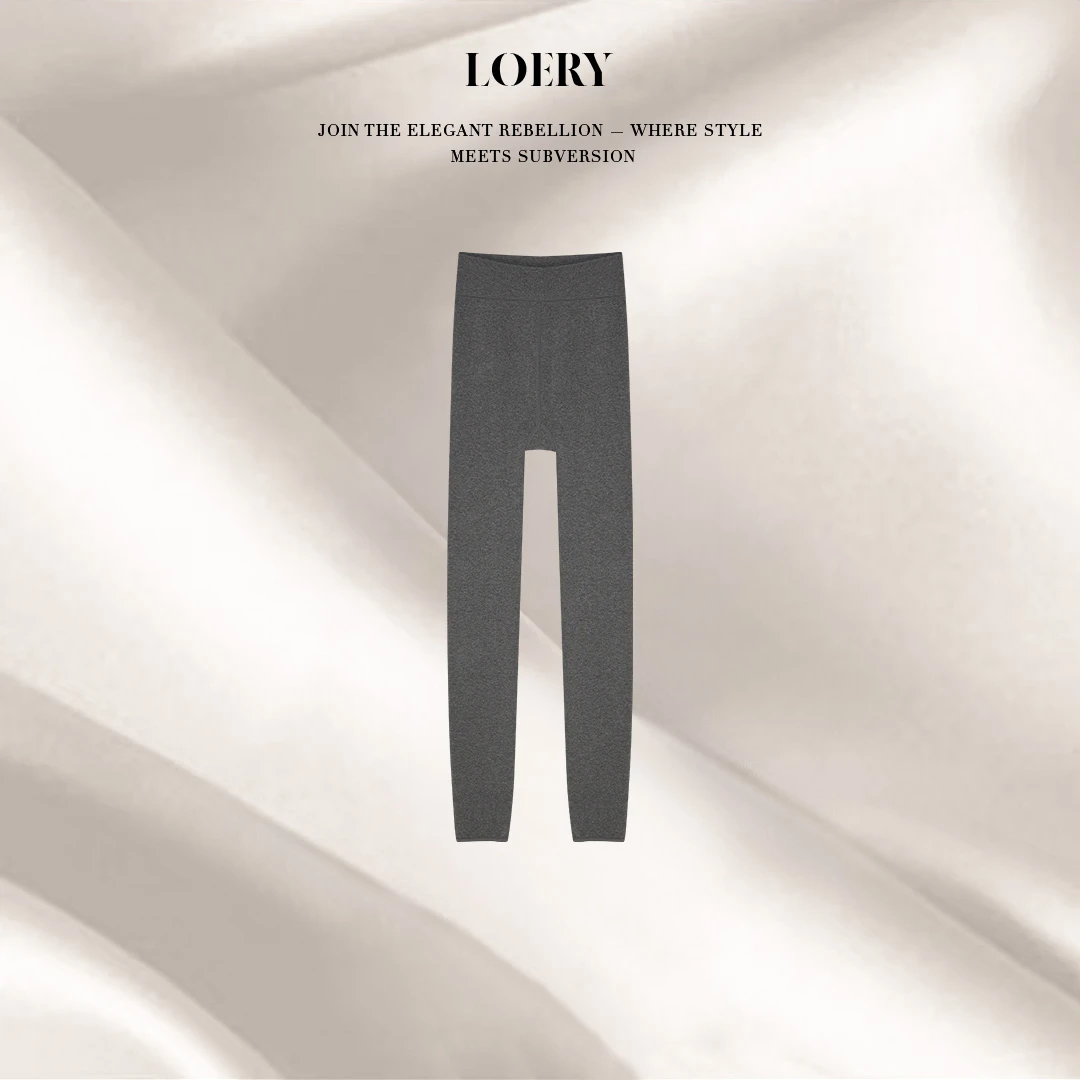 LOERY【速暖裤编号】高弹力抗起球保暖百搭磨毛微压打底裤-115335