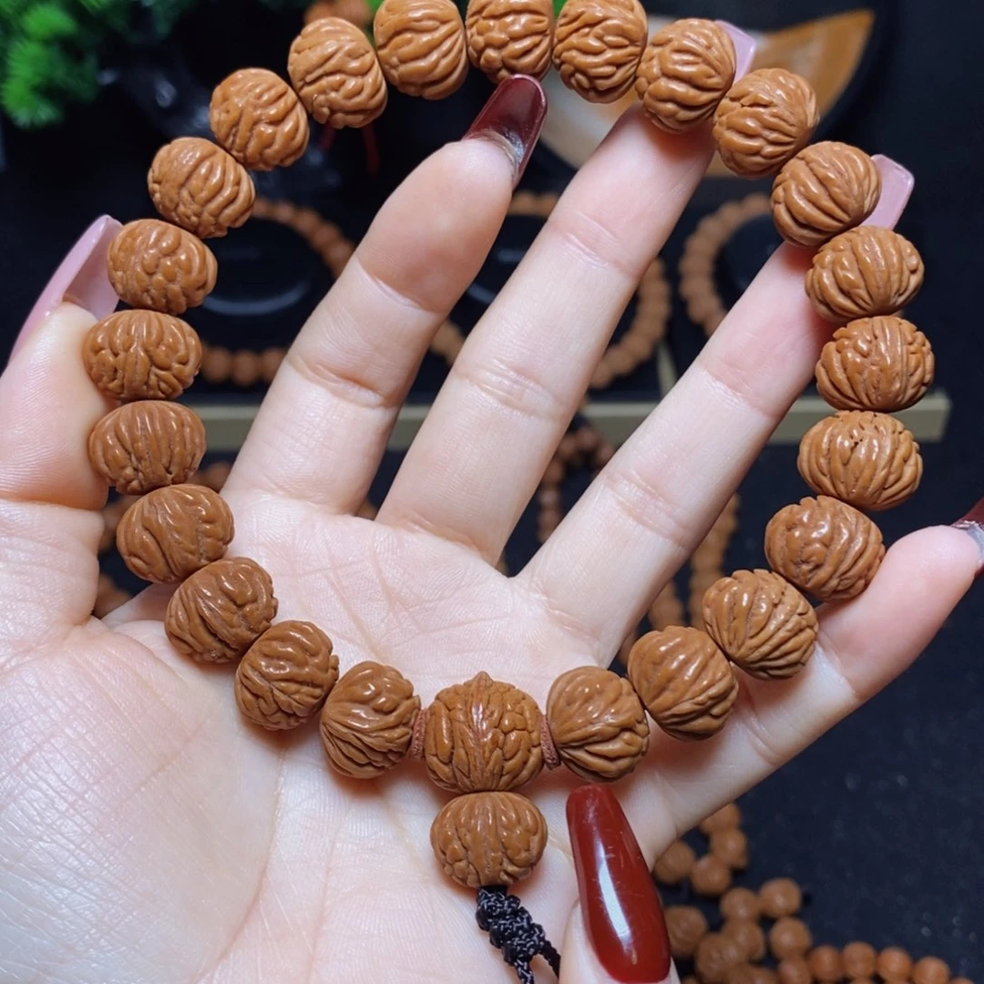 桃核吊坠秦岭文玩