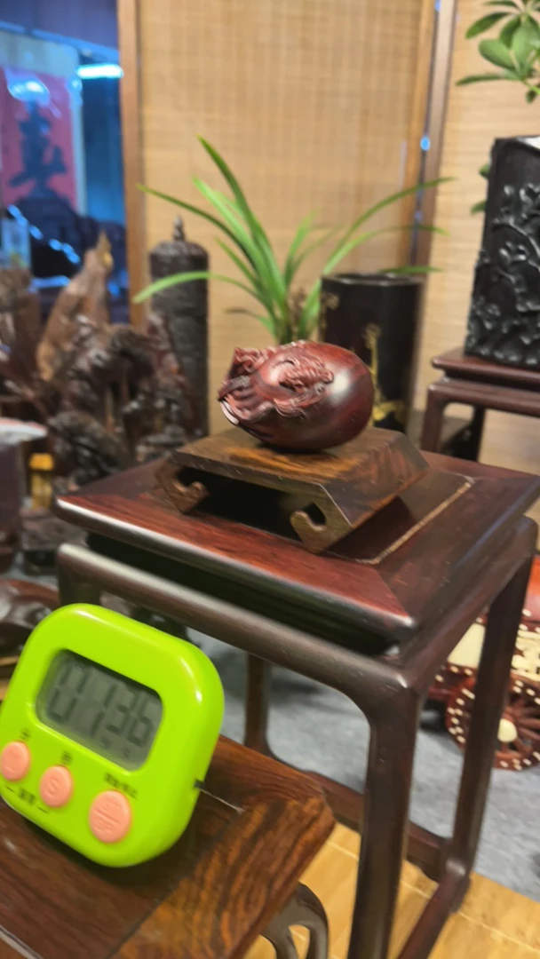 小叶紫檀钱袋子（檀香紫檀）