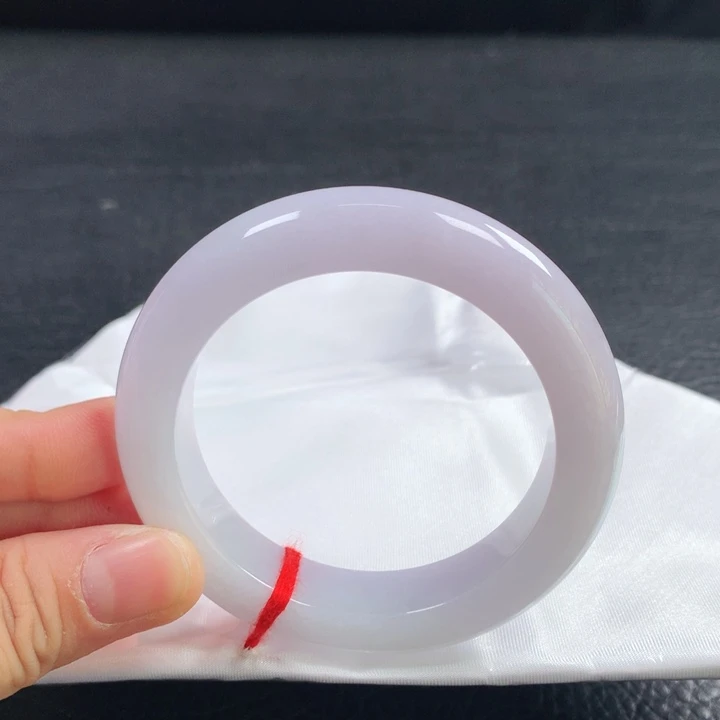 翡翠未镶嵌手镯53圈