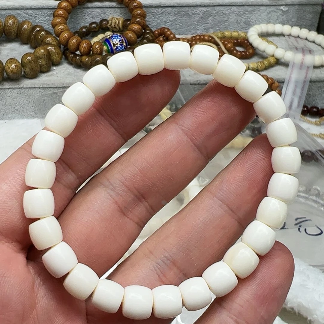 驼骨其他116白驼骨单圈8×7直切有粽裂