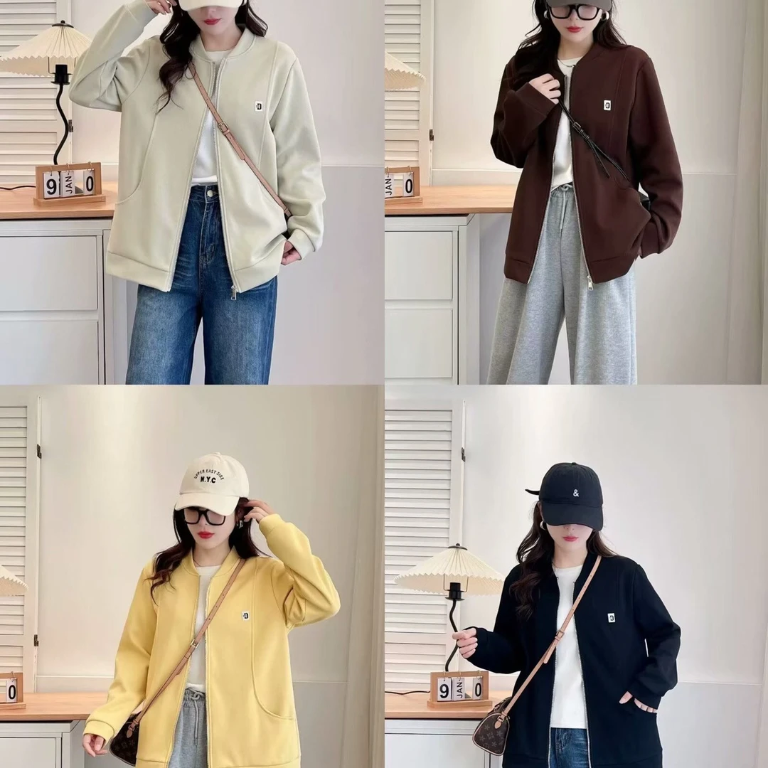 聪8988春季立体装饰开衫休闲风女装短外套ins薄款