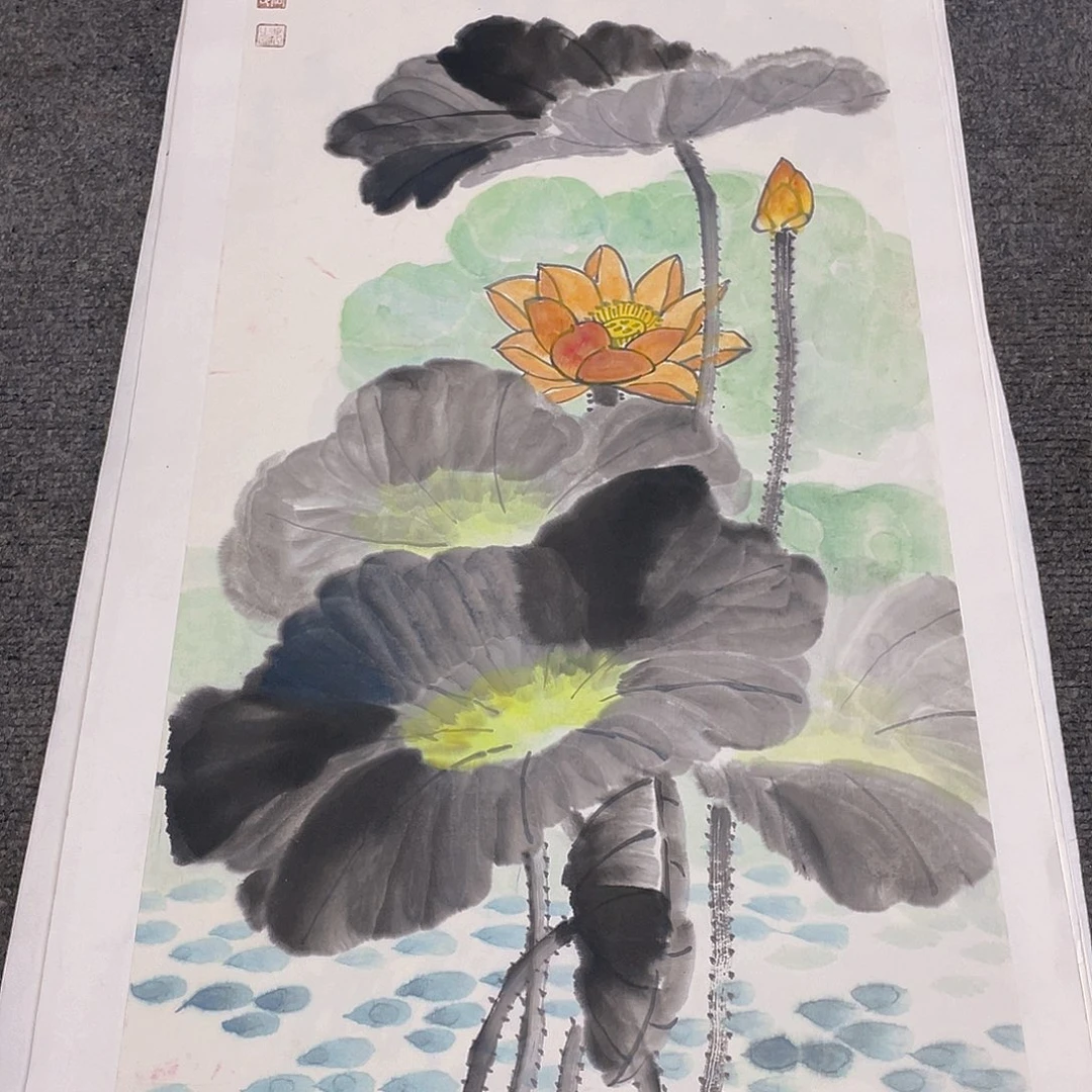 国画2平尺纯手绘国画作品
