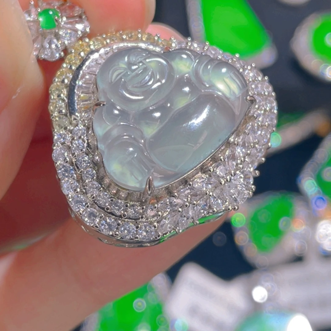 翡翠吊坠(不含链)未镶嵌