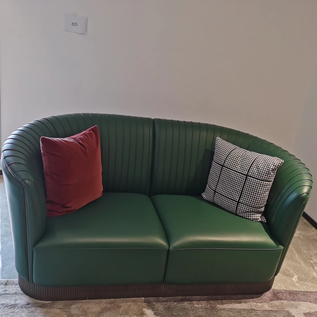 ES03B-现代轻奢客厅皮艺沙发1870*985*900/座高455