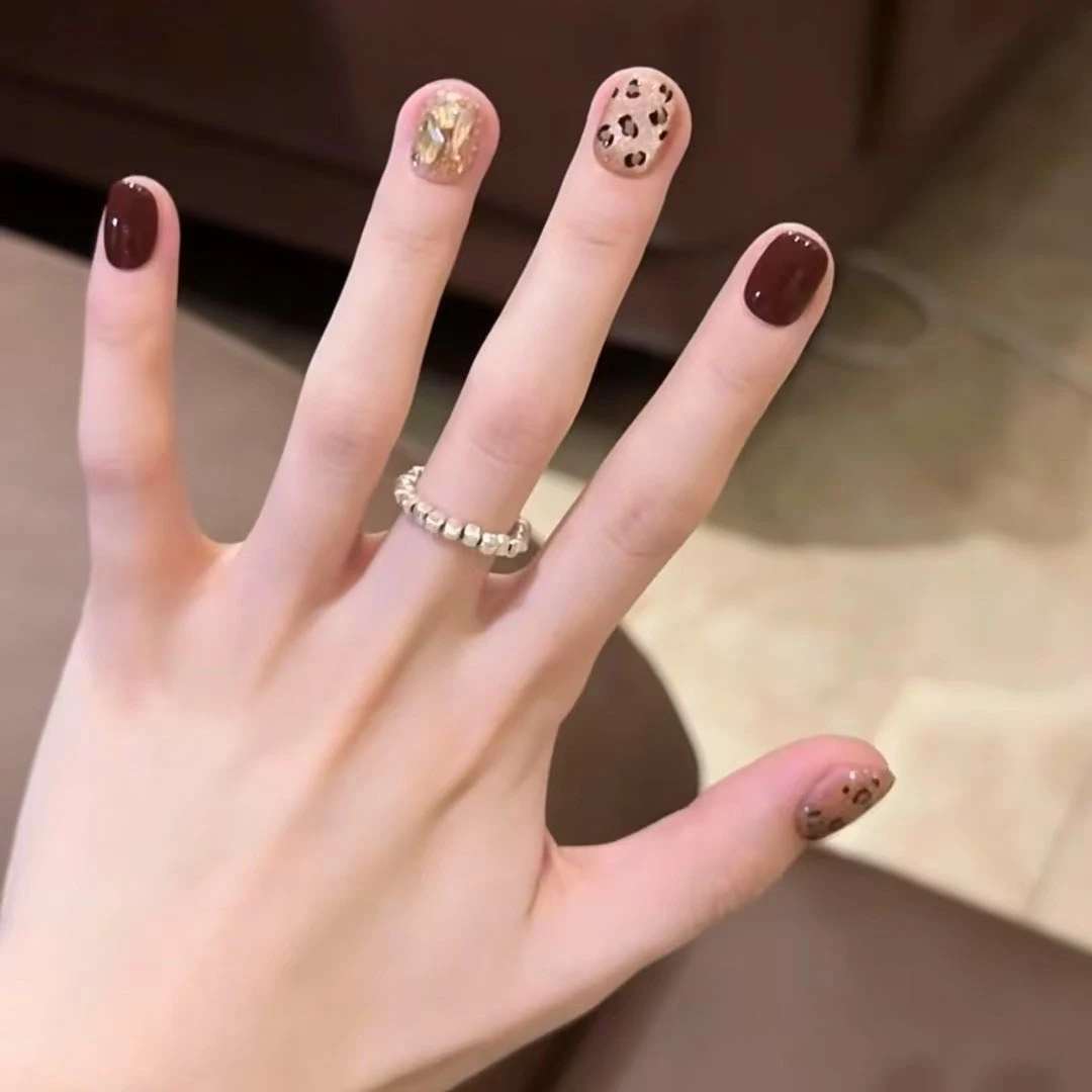 贝德莱穿戴甲裸色447号送工具5件套