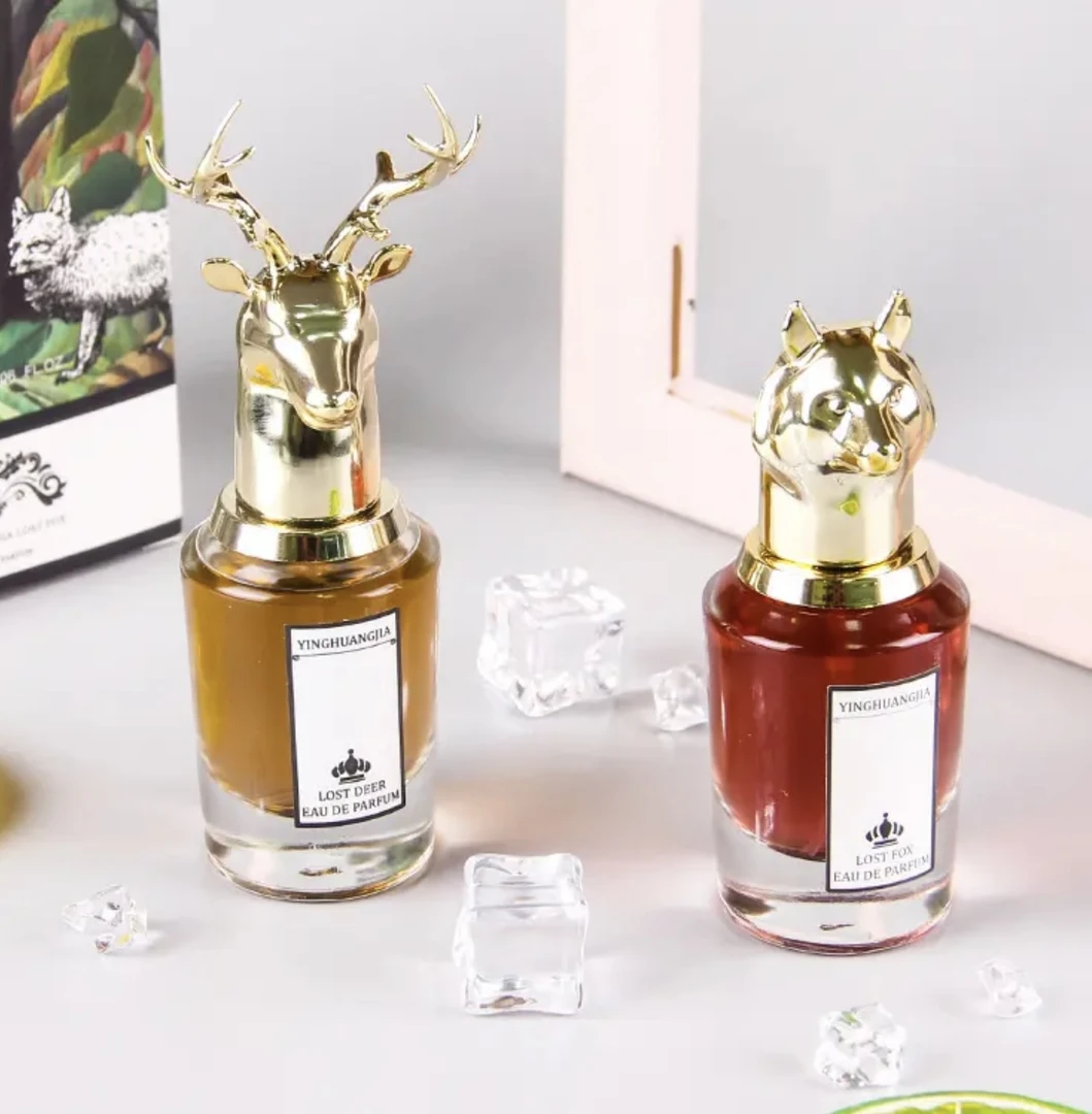 【正版】兽头系列小Q版淡香香水瓶装清新持久留香7.5ml点涂式狐狸