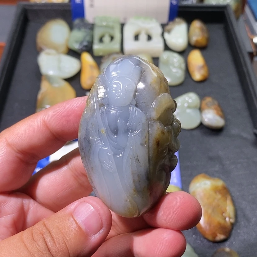 【闪购商品】和田玉未镶嵌颈饰大****1