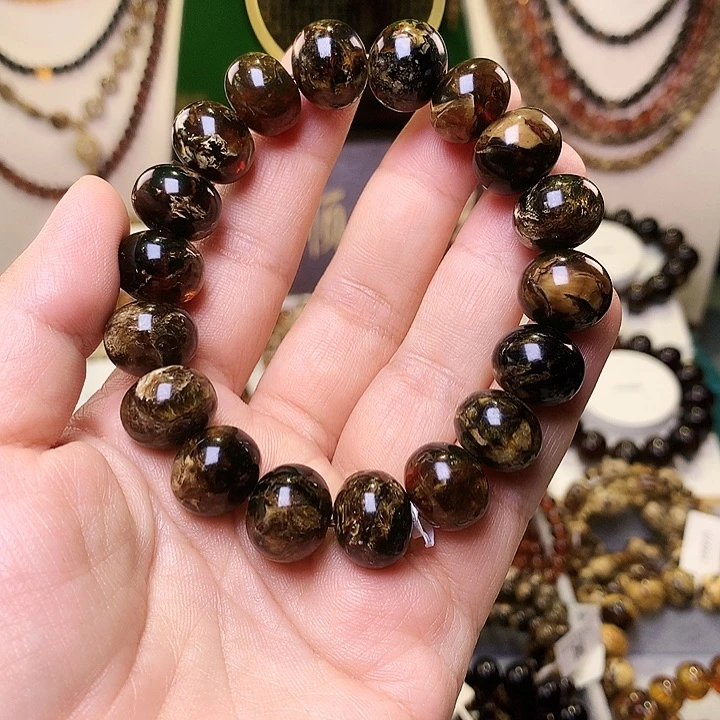 未镶嵌琥珀裸石M****～抚顺琥珀14+