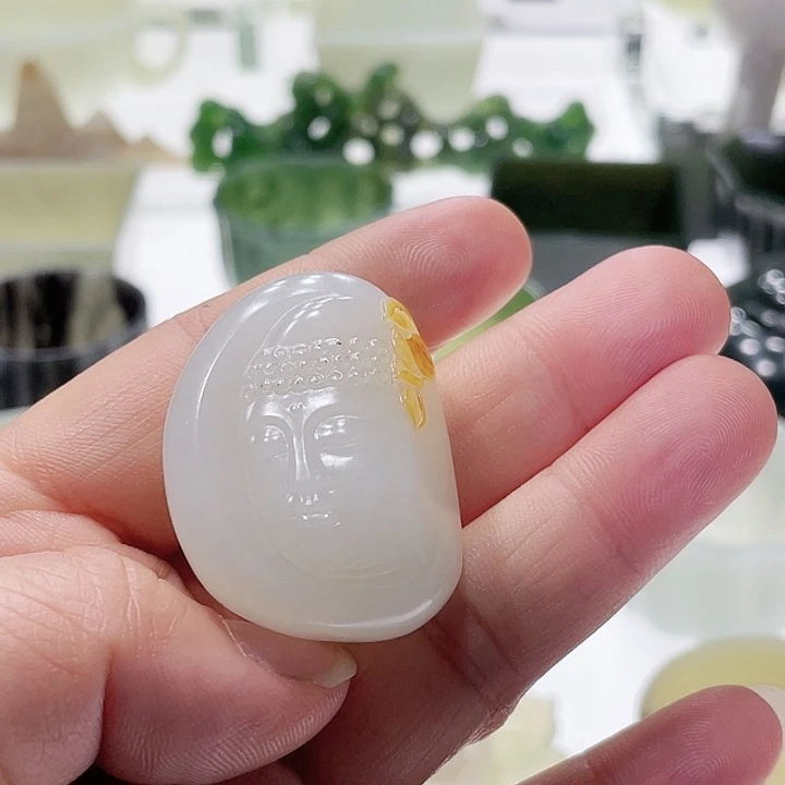 和田玉挂件未镶嵌