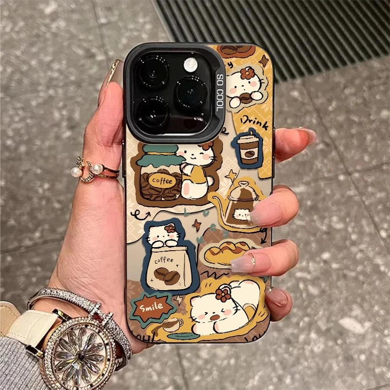 彩银咖啡凯迪适用苹果16华为oppo小米15vivo荣耀oppo红米iphone