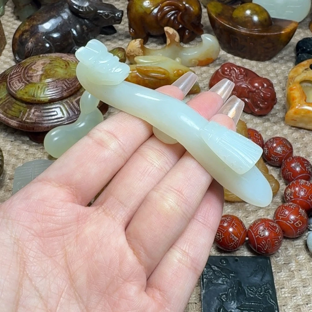 吊坠白玉菩提挂件