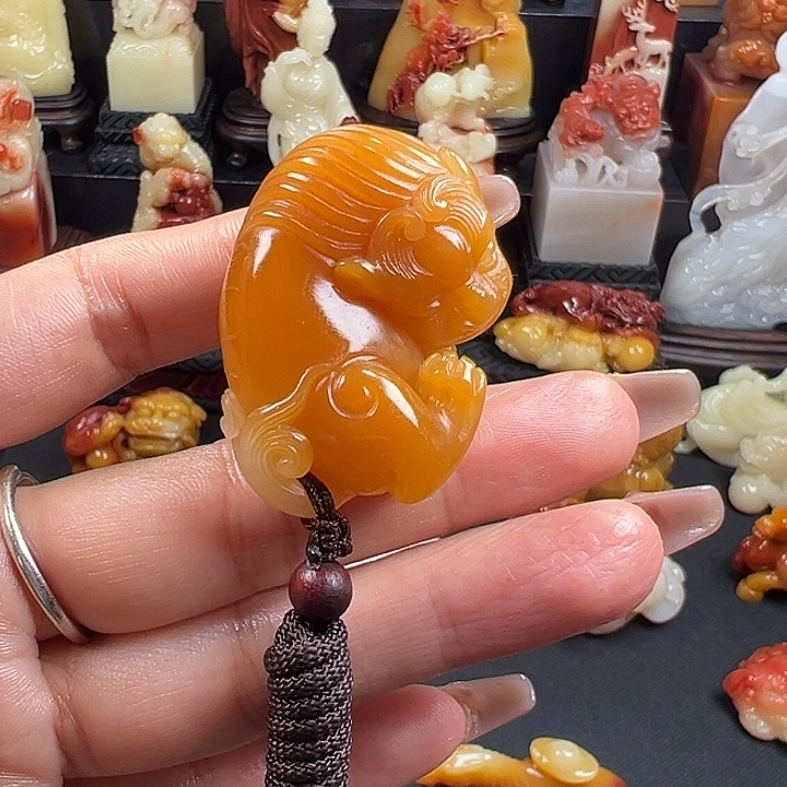 寿山石结晶汶洋石