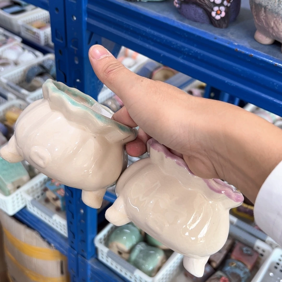 陶瓷多肉小花盆@@2084