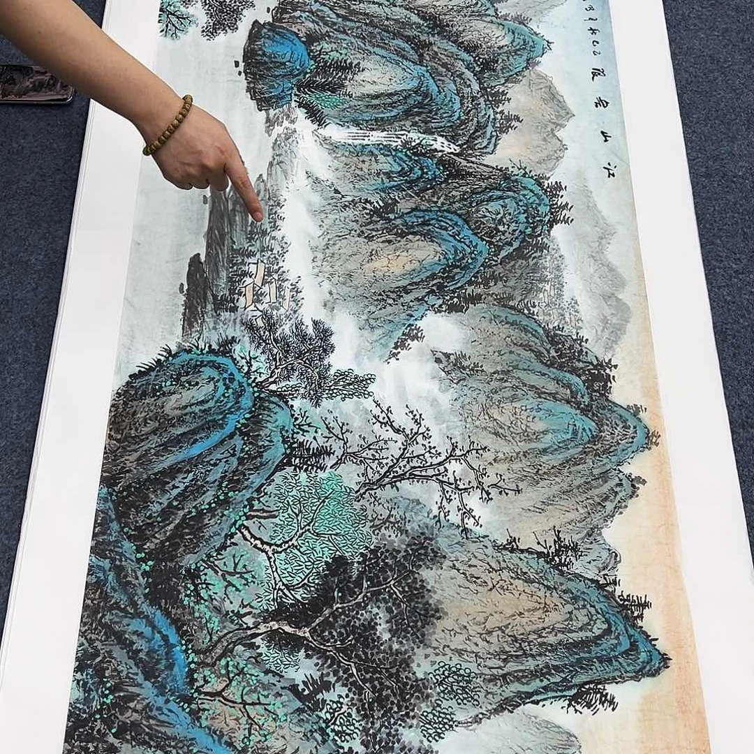 国画纯手绘作品欣赏