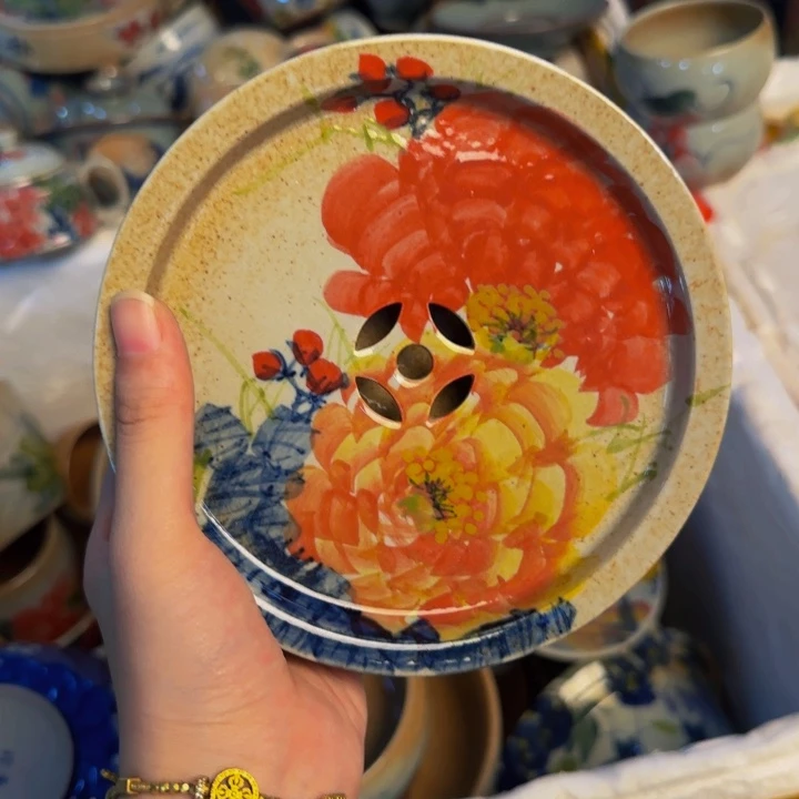瓷片景德镇手工手绘陶瓷