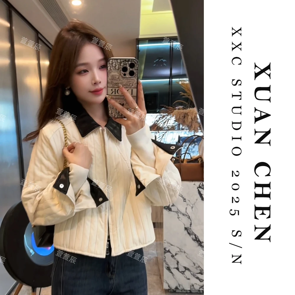 【皎洁月光】外套女秋季外套秋季厚款时尚宽松女士网红款外套#8839