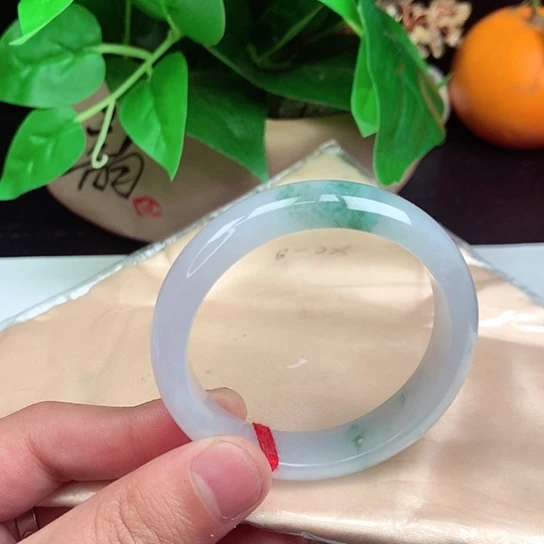 翡翠手镯未镶嵌正圈043