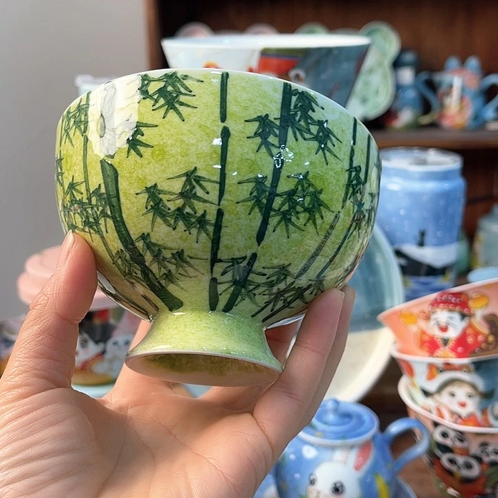 陶景德镇釉下手绘陶瓷