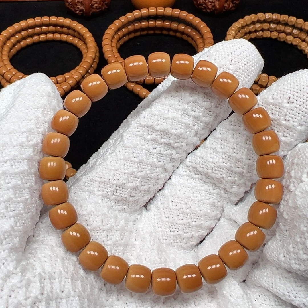 橄榄核手串/手链橄榄核尖极限弧单圈7.9