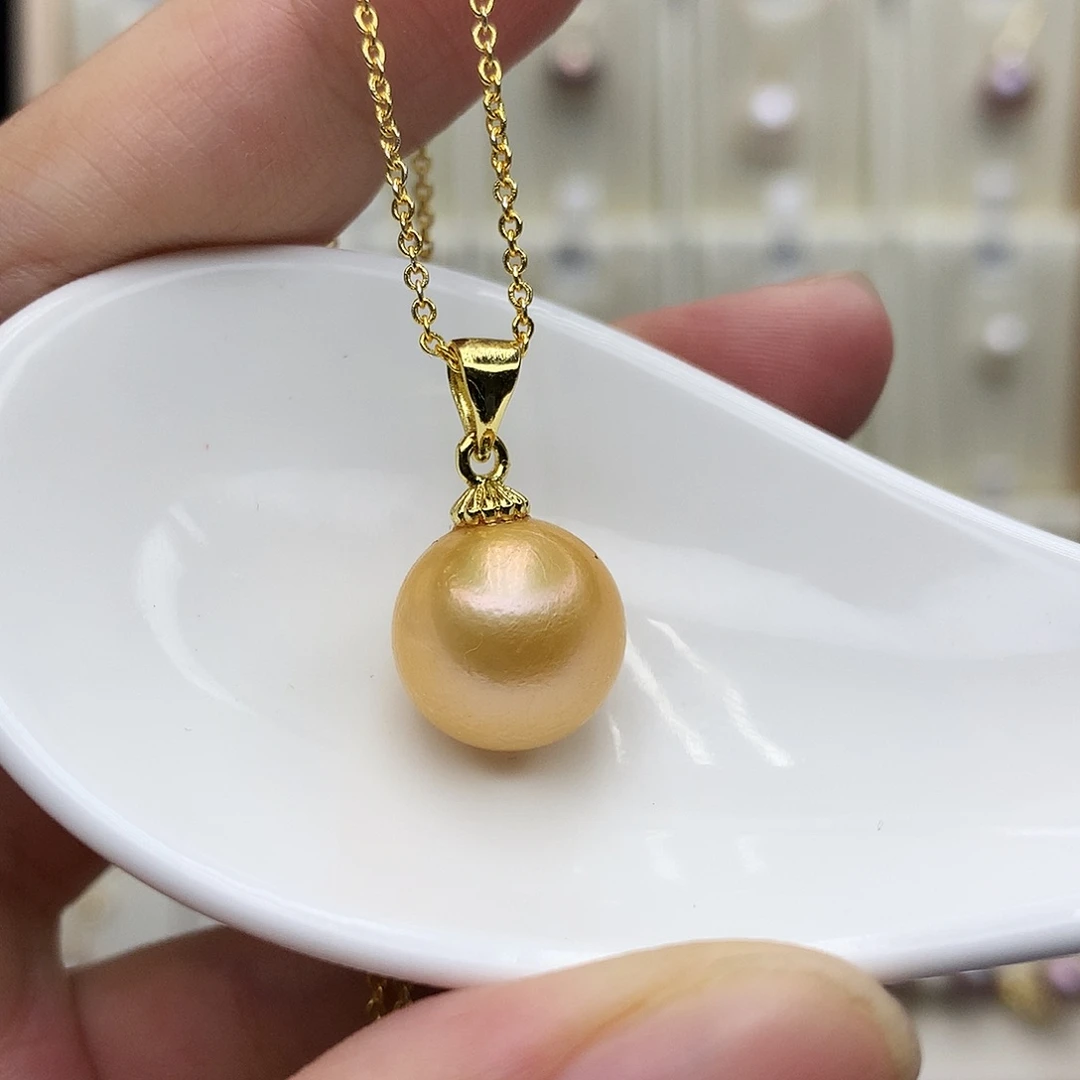 合金淡水珍珠颈饰