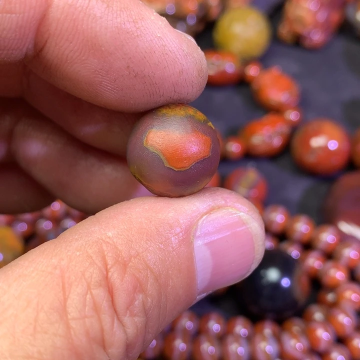 玛瑙/玉髓珠宝奇石未镶嵌三*