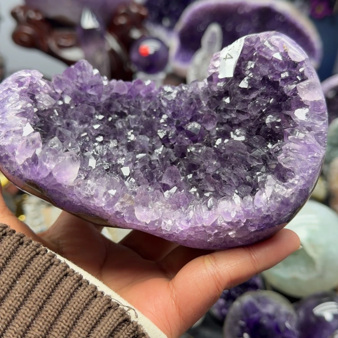 摆件紫晶未镶嵌福利