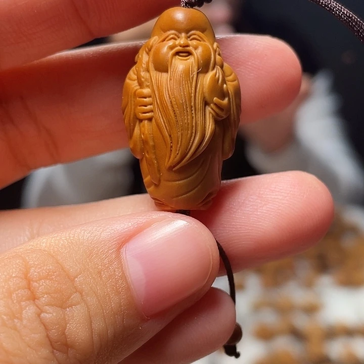 橄榄核吊坠橄榄球