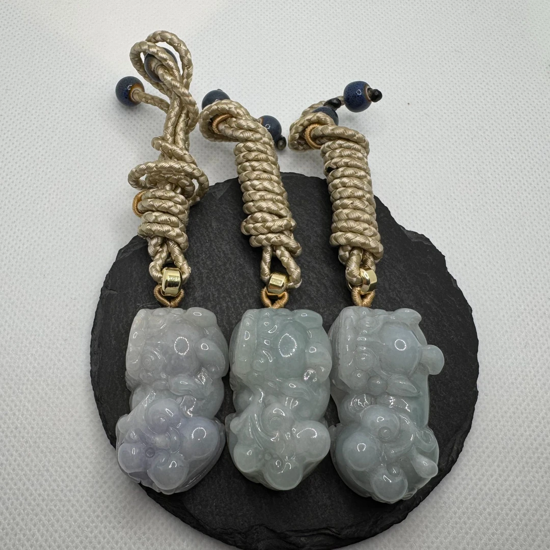 久鱼珠宝  翡翠挂件多样发一991